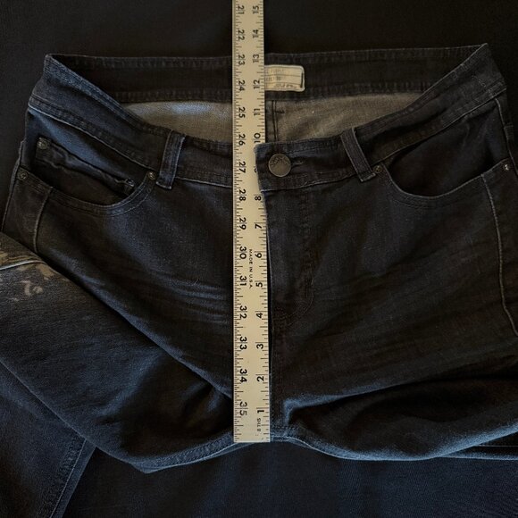 Rare Free People Wildwind Printed Wideleg Jeans Sz 30 - Picture 10 of 15